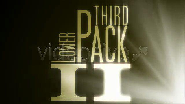 Videohive Lower Third PACK II After Effects