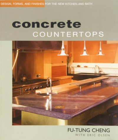Concrete Countertops DIY featuring Fu-Tung Cheng
