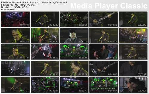 Megadeth - Live at Jimmy Kimmel