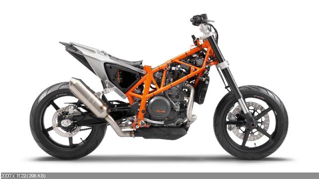 Новый мотоцикл KTM 690 Duke 2012