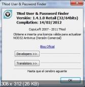 TNod User & Password Finder 1.4.1 Final (2012) Мульти