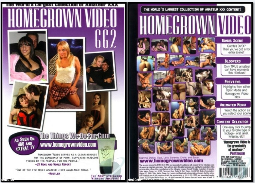 Homegrown Video #662 / Домашнее Видео #662 (Homegrown Amateurs) [2005 г., Amateurs, Hardcore, All Sex, DVDRip] (Serenity, Chloe, Sarah, Dallas, Leila, Opal)