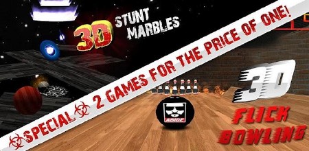 3D Stunt Marbles (3.0) [, ENG][Android]