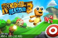 Ragdoll Blaster 3 v1.0.0 для iPhone, iPad (Arcade, Puzzle, iOS 4.1) SD+HD